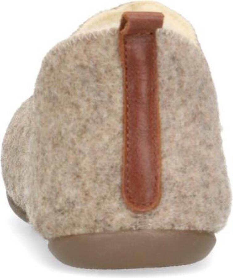 Manfield Dames Beige pantoffels