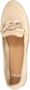Manfield Dames Beige suède espadrilles met chain - Thumbnail 6