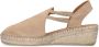 Manfield Dames Beige suède sleehakken - Thumbnail 6