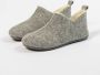 Manfield Dames Licht grijze pantoffels - Thumbnail 3