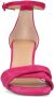 Manfield Dames Roze suède sandalen met hak - Thumbnail 5