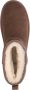 Manfield Dames Taupe suède boots met bont - Thumbnail 5