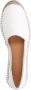 Manfield Dames Witte leren espadrilles - Thumbnail 5