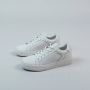 Manfield Dames Witte leren sneakers - Thumbnail 6