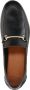 Manfield Dames Zwarte leren loafers - Thumbnail 7