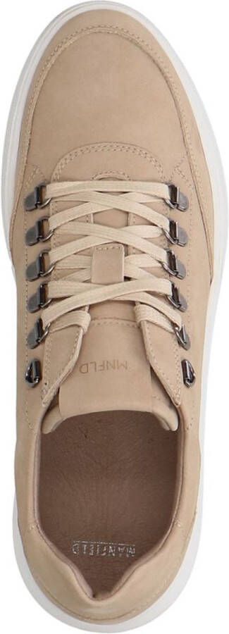 Manfield Heren Beige nubuck sneakers