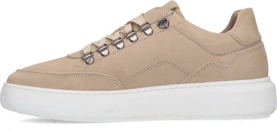 Manfield Heren Beige nubuck sneakers