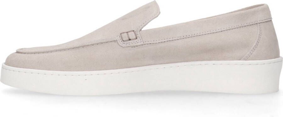 Manfield Heren Beige suède loafers