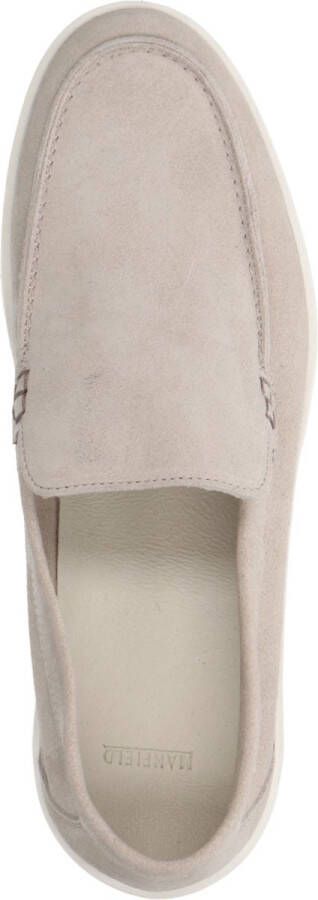 Manfield Heren Beige suède loafers