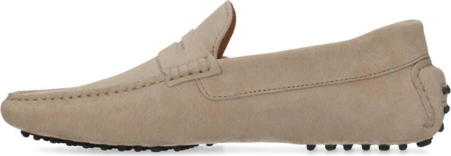 Manfield Heren Beige suède loafers - Foto 5