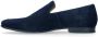 Manfield Heren Blauwe suède loafers - Thumbnail 6