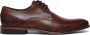 Manfield Heren Cognac veterschoenen - Thumbnail 5