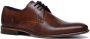 Manfield Heren Cognac veterschoenen - Thumbnail 6