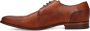 Manfield Heren Cognac veterschoenen - Thumbnail 8