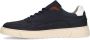 Manfield Heren Donkerblauwe nubuck sneakers - Thumbnail 5