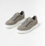 Manfield Heren Grijze nubuck sneakers - Thumbnail 5
