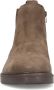 Manfield Heren Taupe nubuck chelsea boots met rits - Thumbnail 3