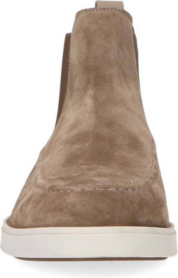 Manfield Heren Taupe suède chelsea boots - Foto 5