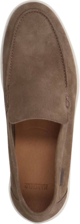 Manfield Heren Taupe suède loafers - Foto 4