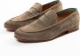 Manfield Heren Taupe suède loafers - Thumbnail 4