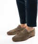 Manfield Heren Taupe suède loafers - Thumbnail 7