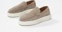 Manfield Heren Taupe suède loafers - Thumbnail 4