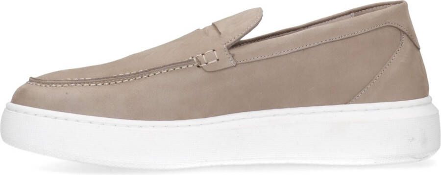 Manfield Heren Taupe suède loafers - Foto 8