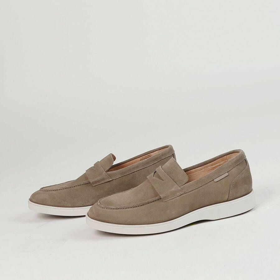 Manfield Heren Taupe suède loafers - Foto 6