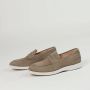 Manfield Heren Taupe suède loafers - Thumbnail 6