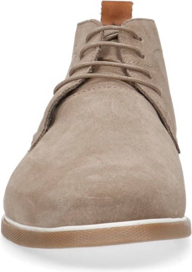 Manfield Heren Taupe suède veterboots - Foto 7