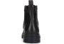 Manfield Heren Zwarte leren veterboots - Thumbnail 10