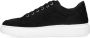 Manfield Heren Zwarte nubuck sneakers - Thumbnail 8