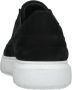 Manfield Heren Zwarte nubuck sneakers - Thumbnail 11