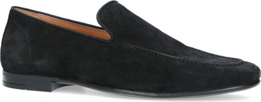 Manfield Heren Zwarte suède loafers - Foto 3