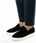 Manfield Heren Zwarte suède loafers met sportieve zool - Thumbnail 6