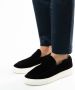 Manfield Heren Zwarte suède loafers met sportieve zool - Thumbnail 6