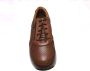 Manlisa cognac rits veter snake lederen comfort lederen sneakers W132 - Thumbnail 4