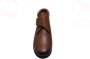 Manlisa velcro effen lederen comfort bottine W103-600 cognac - Thumbnail 4