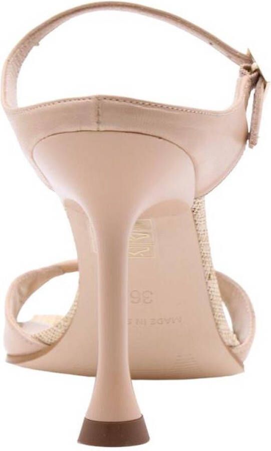 March23 March 23 Alix Leather slippers nude Beige Dames Schoenen
