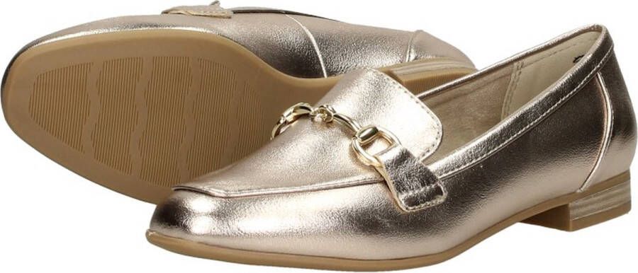 Marco Tozzi dames loafer Goud