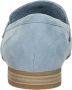 Marco Tozzi dames loafer Licht blauw - Thumbnail 9