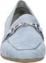 Marco Tozzi dames loafer Licht blauw - Thumbnail 10