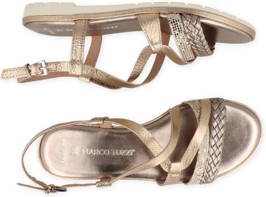 Marco Tozzi Dames Sandaal Rosegold