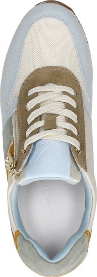 Marco Tozzi Dames Sneaker 23707-453 Blauw Combi