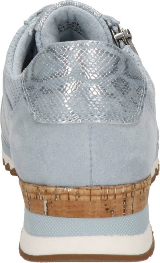 Marco Tozzi dames sneaker Licht blauw