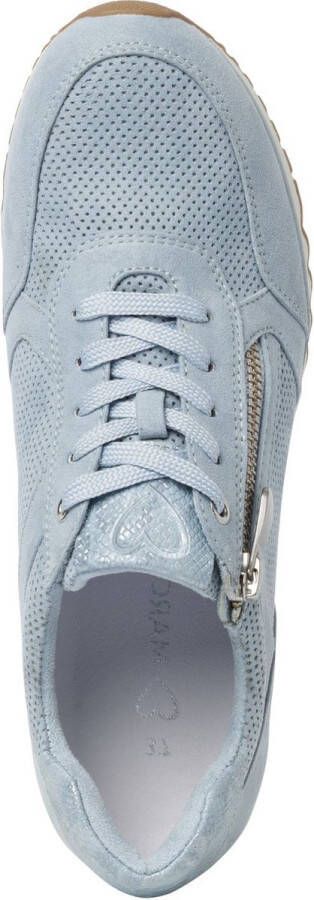 Marco Tozzi dames sneaker Licht blauw