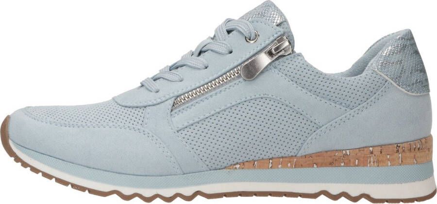 Marco Tozzi dames sneaker Licht blauw