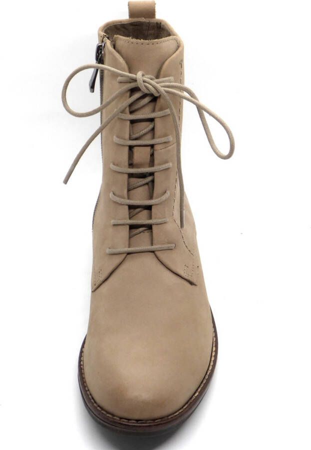 Marco Tozzi Dames Veterboot 25104-324 Beige