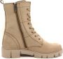 Marco Tozzi Dames Veterboot 25211-341 Taupe - Thumbnail 2