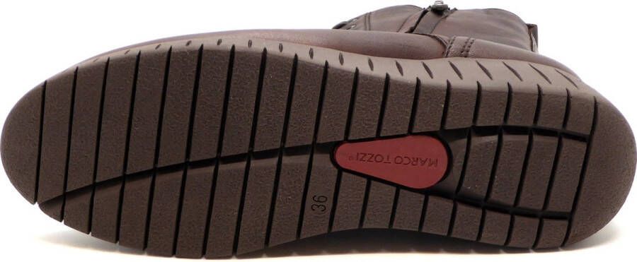 Marco Tozzi Dames Veterboot 25235-362 Bruin